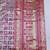 Magenta zari woven banarasi silk blend saree with blouse piece