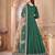 Green Taffeta Silk Butti Anarkali Suit