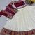 red colour Embroidered Vichitra Lehenga Choli with Koti Set