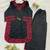 Black french crepe embroidered palazzo co-ord set