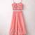 Pink embroidered organic cotton co ord set