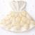 Ivory hand woven pure tissue dress