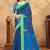 Linen cotton ready to wear saree with unstitched blouse