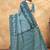 Linen cotton ready to wear saree with unstitched blouse