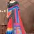 Linen cotton ready to wear saree with unstitched blouse