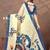 cream colour Linen cotton ready to wear saree with unstitched blouse