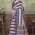 Linen cotton ready to wear saree with unstitched blouse