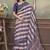 Linen cotton ready to wear saree with unstitched blouse