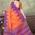 Linen cotton ready to wear saree with unstitched blouse