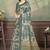 Linen cotton ready to wear saree with unstitched blouse