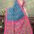 Linen cotton ready to wear saree with unstitched blouse
