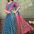 Linen cotton ready to wear saree with unstitched blouse