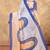 multicolour Linen cotton ready to wear saree with unstitched blouse
