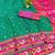 Rama zari woven banarasi silk blend traditional saree with blouse piece