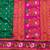 Rama zari woven banarasi silk blend traditional saree with blouse piece