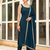 Womens new elegant teal embroidered kurti with matching bottom set