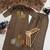 Women brown geometric embroidered straight kurta with pants and dupatta set