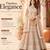 Women's Peach Net Embroidered Semi-Stiched Lehenga With Unstiched Choli And Net Dupatta