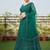 Women's Green Net Embroidered Semi-Stiched Lehenga With Unstiched Choli And Net Dupatta