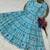 Blue color muslin printed stylish kurti