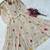 Beige color muslin printed stylish kurti