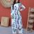 Blue color smart and top bottom kurta set for stylish fancy looks