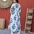 Blue color smart and top bottom kurta set for stylish fancy looks
