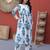 Blue color smart and top bottom kurta set for stylish fancy looks