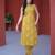 Mustard color smart and top bottom kurta set for stylish fancy looks