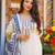 Off white color muslin stylish partywear readymade kurta set with dupatta