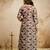 Brown color megic cotton partywear readymade salwar kameez for graceful looks