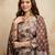 Brown color megic cotton partywear readymade salwar kameez for graceful looks