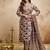 Brown color megic cotton partywear readymade salwar kameez for graceful looks
