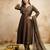 Brown color vichitra silk partywear readymade salwar kameez for graceful looks