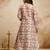 Cream color megic cotton partywear readymade salwar kameez for graceful looks