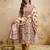 Cream color megic cotton partywear readymade salwar kameez for graceful looks