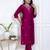 Magenta color vetican beautiful ceremonial heavy looks salwar kameez