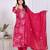 Red color vetican beautiful ceremonial heavy looks salwar kameez