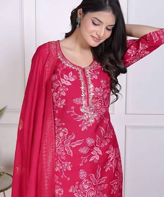 Red color vetican beautiful ceremonial heavy looks salwar kameez 3