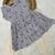 Sky blue color linen cotton top bottom set for graceful formal attire