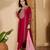 Red color beautiful vichitra silk embroidery elegant ceremonial suit