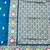 Blue zari woven banarasi silk blend saree with blouse piece
