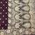 Wine zari woven banarasi silk blend saree with blouse piece