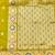 Lime zari woven banarasi silk blend saree with blouse piece