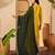 Mustard color beautiful vichitra silk embroidery elegant ceremonial suit