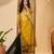 Mustard color beautiful vichitra silk embroidery elegant ceremonial suit