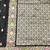 Black zari woven banarasi silk blend saree with blouse piece