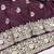 Wine zari woven banarasi silk blend saree with blouse piece