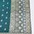 Blue zari woven banarasi silk blend saree with blouse piece