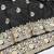 Black zari woven banarasi silk blend saree with blouse piece